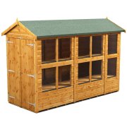 Power 10x4 Apex Potting Shed - Double Door